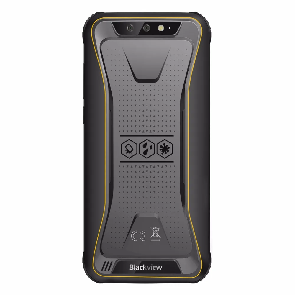 Blackview BV5500 IP68 Водонепроницаемый прочный смартфон 2 GB + 16 GB 5,5 "18:9 Экран 4400 mAh MT6580P Android 8,1 Dual SIM мобильный телефон