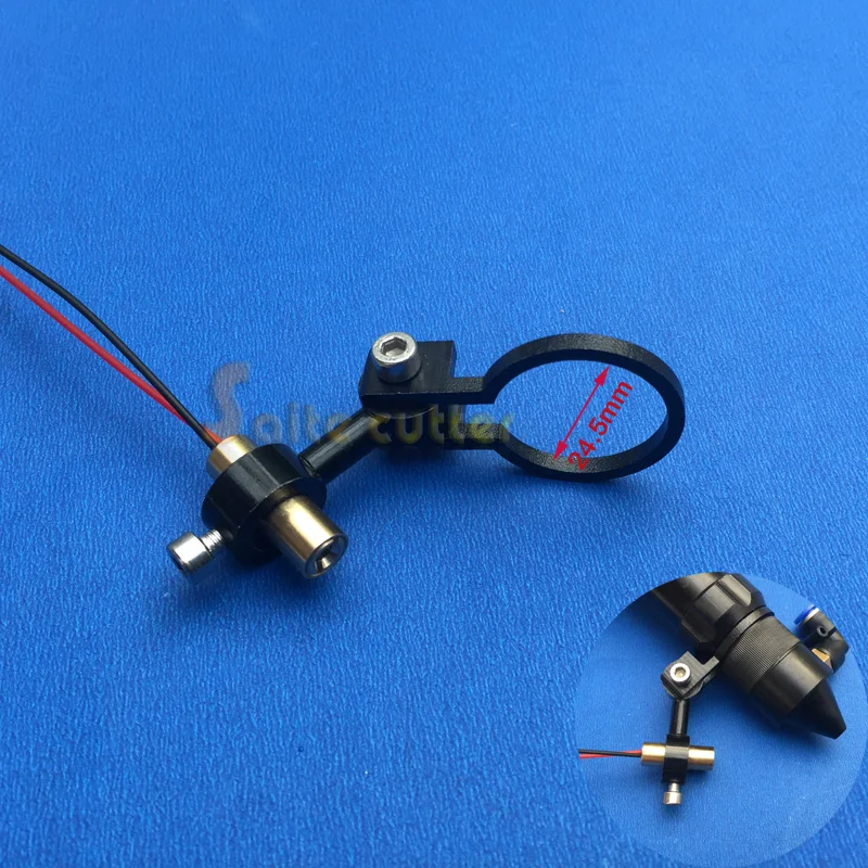 

Co2 Laser Engraving Cutting Cutter Head Focus Diode Module Red Dot Positioning DIY CNC Engraver Cutter Part DC 5V