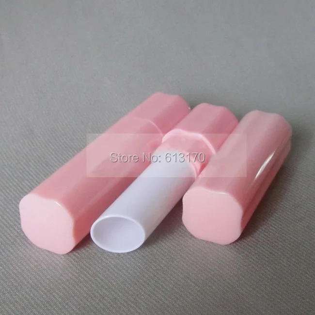 Новое поступление 4 г бальзам для губ пустые трубы губная помада трубка розовый цвет конический диаметр Squre DIY Макияж Блеск для губ Упаковка Контейнер
