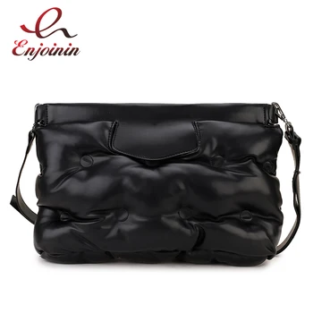 

High quality Down Space Pillow Design Pu Leather Women Clutch Bag Envelope Crossbody Messenger Bag Handbag Designer Bag Bolsa