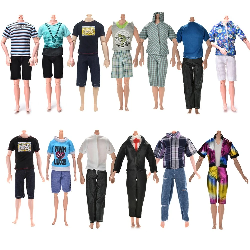 1set Prince Ken Doll Clothes Cool Outfit For Doll Boy Fashion Suit Best Children S Birthday Presents Gift Dolls Accessories Aliexpress