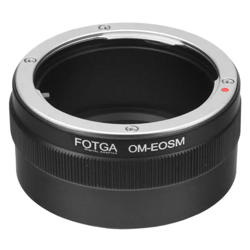 Fotga Adapter Ring for Olympus OM Mount Lens to Canon EF EOS M