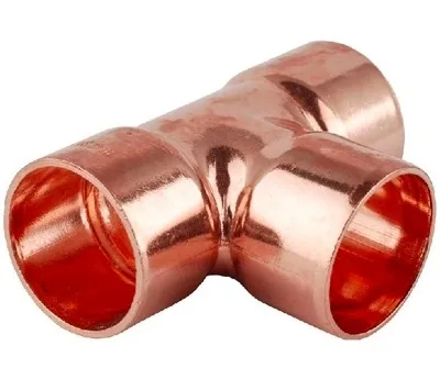 

10PCS/LOTInner Diameter:12mm Thickness:0.8mm International Standard Copper Welding T-Shaped Tee Pipe Refrigeration Accessories