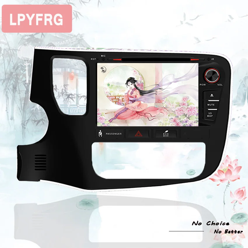 Octa Core Android 9.0 4G+64G Car DVD For MITSUBISHI OUTLANDER 2014-2018 GPS DVD For Outlander DAB+ Radio wifi Stereo Video Audio