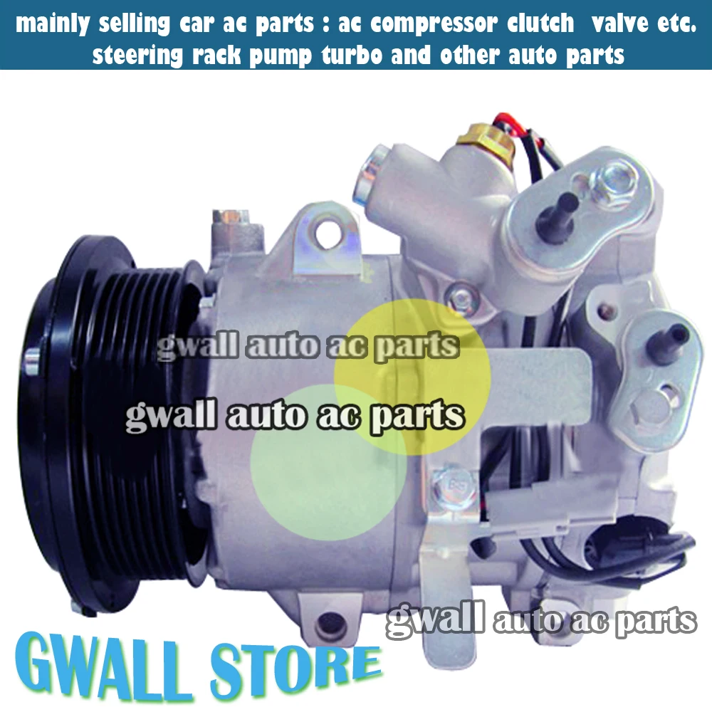 

6SEU16C A/C AC Compressor For Toyota Hiace 2.7i 16V Van/Bus 2005-2011 4471903230 4472600975 4472600563 4472600567 4472600568