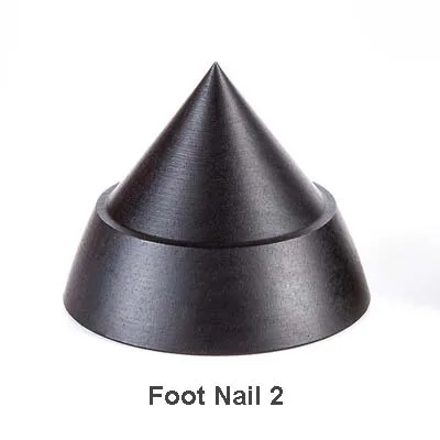 Hi-Fi аудио динамики усилитель BIackwood анти-Shock противоударную стопы Pad ногтей ноги колодки поглощения вибрации стоит небольшой 23 мм - Цвет: Foot Nail 2