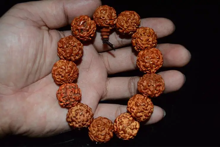 Спиннер тибетско-буддистские природные Бодхи семена браслет Будда Шарм для браслета, украшения шарик Мала Молитва браслет модные аксессуары