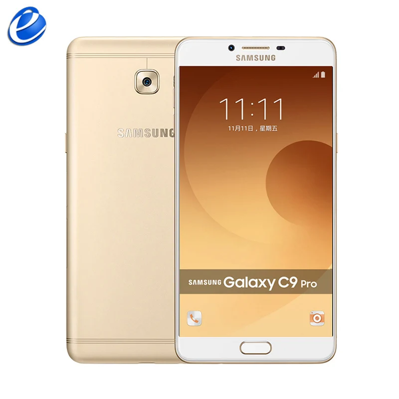 2016 Samsung Galaxy C9000 Dual SIM C9 Pro 4 г LTE Мобильного Телефона Восьмиядерный android6.0 6 ГБ