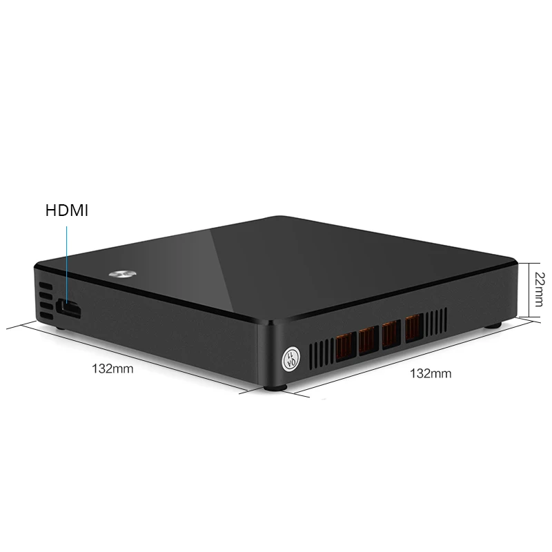 Мини ПК компьютер Intel Celeron 1007U Линукс Windows 300 Мбит/с Wi Fi 1000 Мбит порт LAN HDMI VGA 5 * USB ТВ
