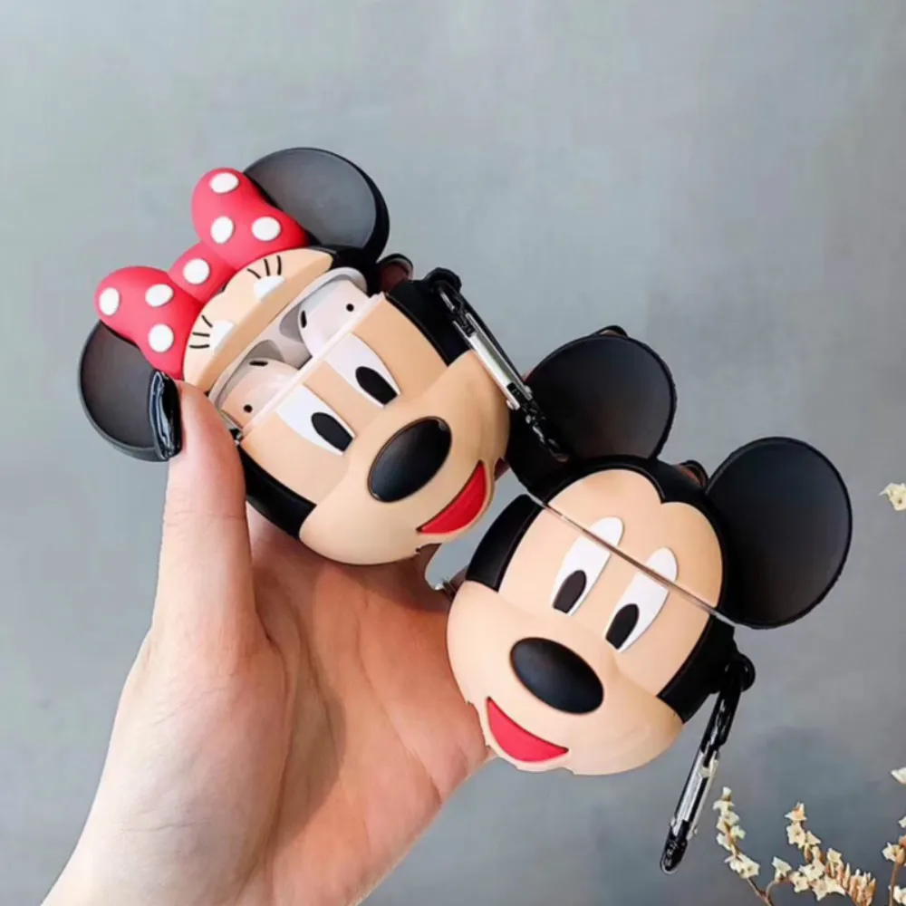 

Earphone Case For Airpods Case Silicone Cartoon Cute Headphone Covers For Air Pods Cases For Apple Earpods Earbuds Accessories 2
