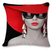 Red Lips Cushion Covers 3
