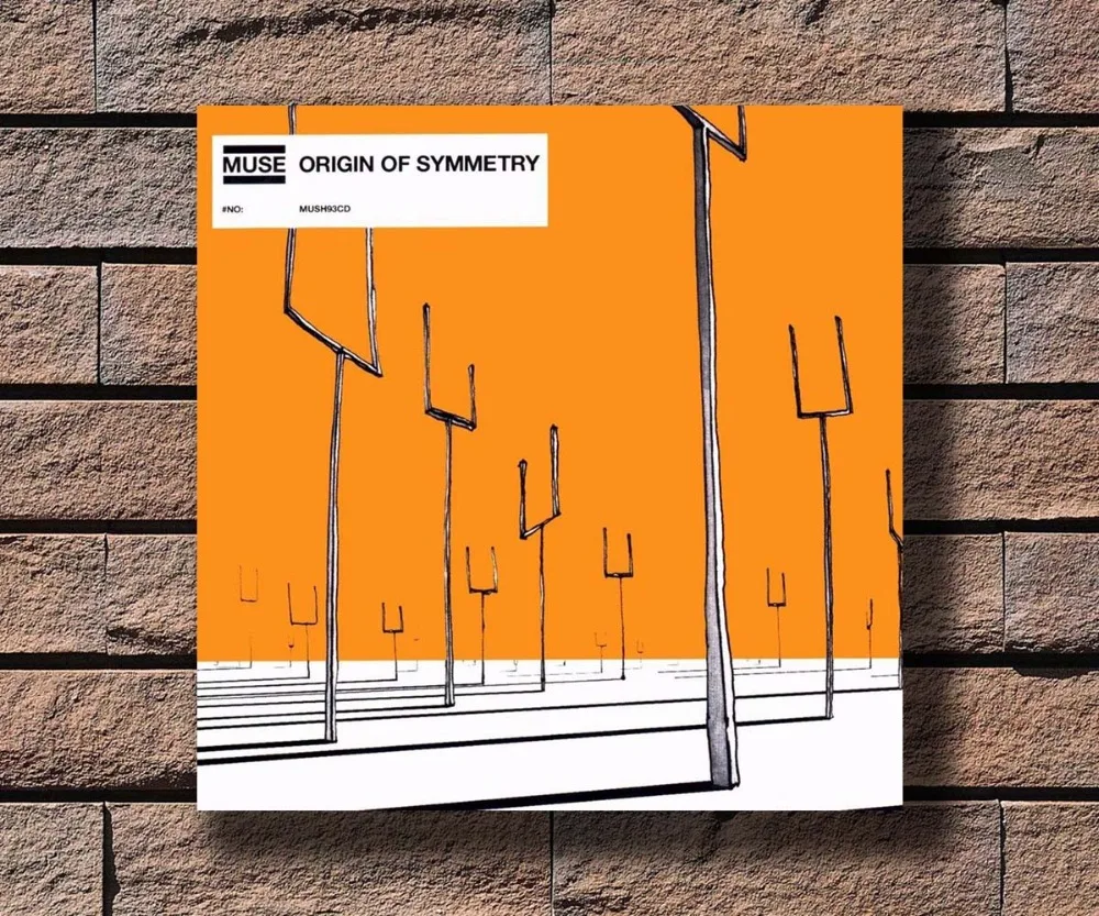 

G-731 Muse Origin of Symmetry Music Rapper Album Cover Fabric Home Decoration Art Poster Wall Canvas 12x12 20x20 24x24inch Print