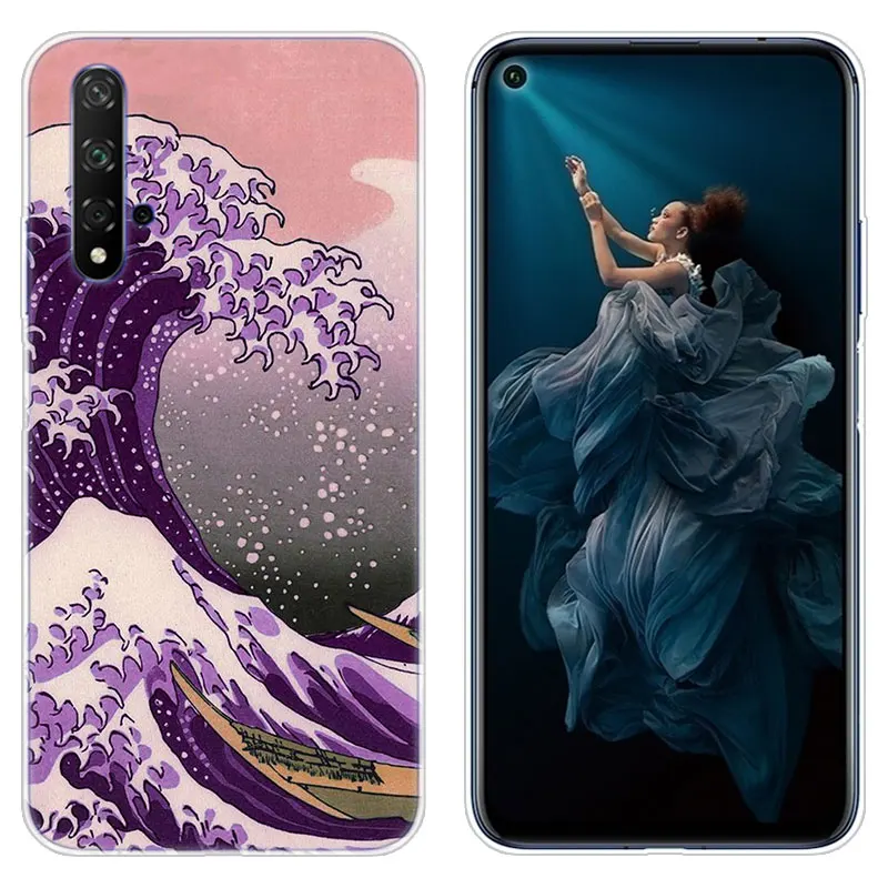 Силиконовый чехол для Huawei Honor 20 8A 7A Pro 10 9 8 Lite View 7S 8S 8X 7X 6X 8C 20i 10i Play|Бамперы| |