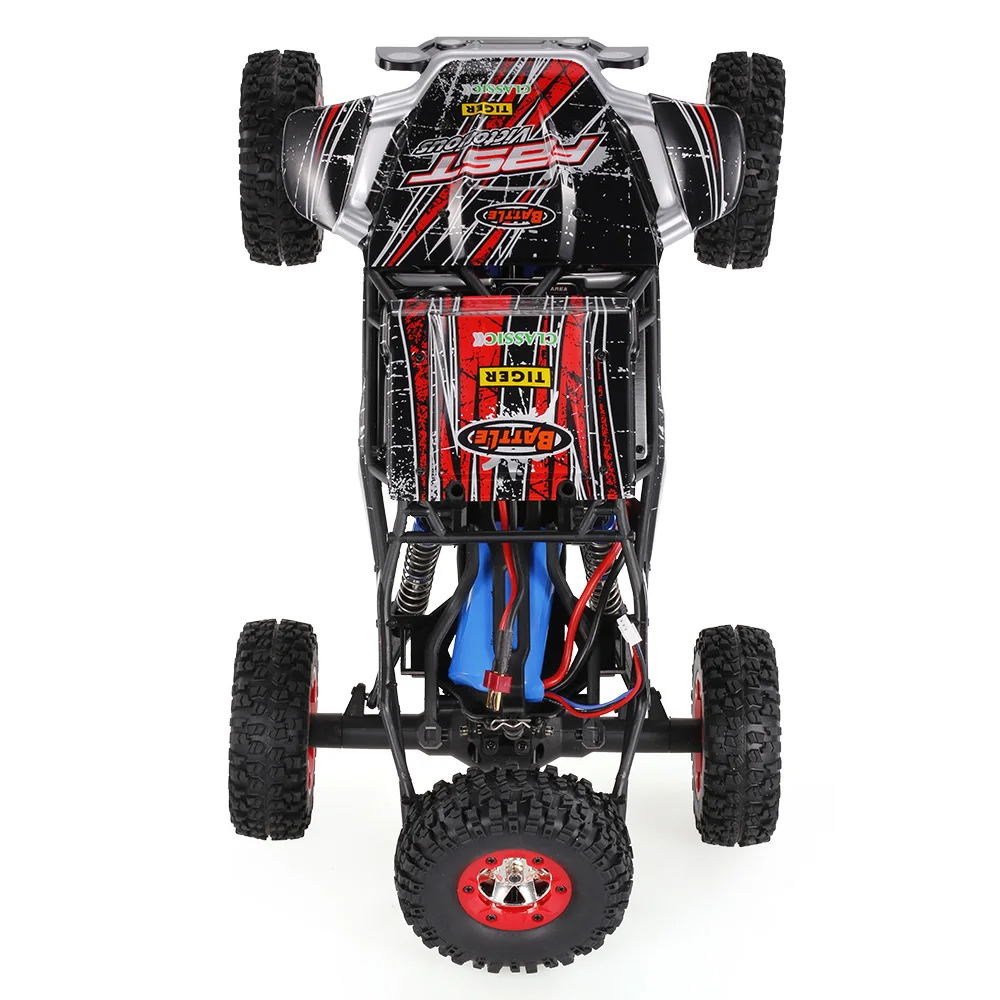 Wltoys 12428-C RC автомобиль 1/12 2,4 г 4WD 50 км/ч высокоскоростная электронная игрушка матовый внедорожный гусеничный автомобиль с дистанционным радиоуправлением RTR