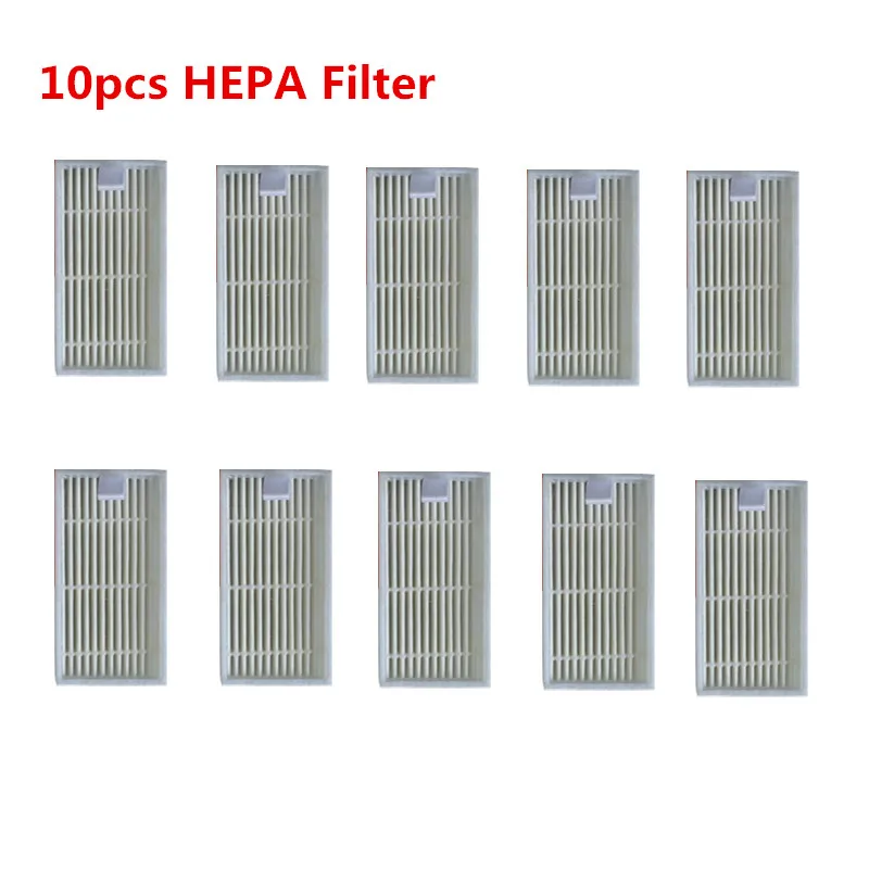 

10pcs /lot Robot Vacuum Cleaner Parts HEPA Filter Replacement for Panda x500,Haier T322,GUTREND JOY 90 Pet FUN110