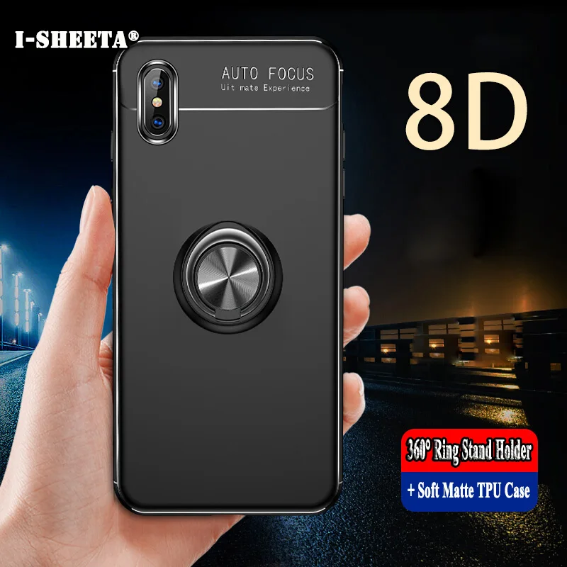 Противоударный чехол для iPhone 6 6S Plus + Чехлы 5 5S SE Мягкий ТПУ силиконовый 360
