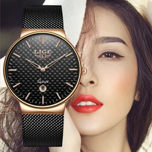 2019 LIGE Women Watch Ladies Top Brand Luxury Female Wrist Watch Stainless Strap Quartz Watches Relogio Feminino Relojes Mujer 2019 LIGE Women Watch Ladies Top Brand Luxury Female Wrist Watch Stainless Strap Quartz Watches Relogio Feminino Relojes Mujer