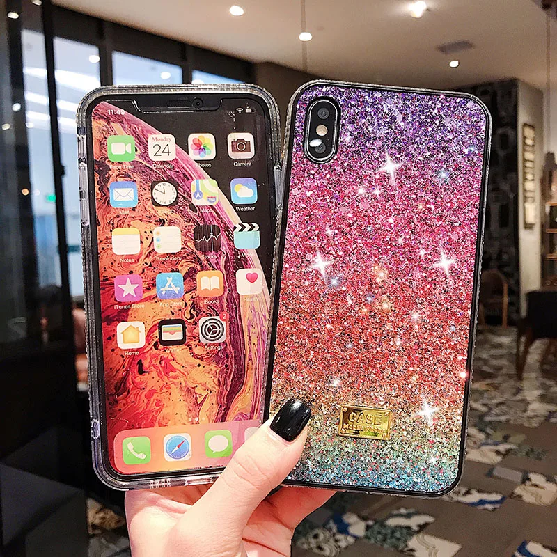 Glitter Crystal  Case For iPhone