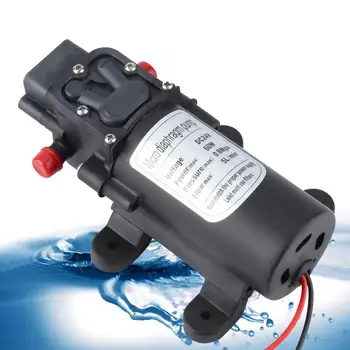 

1 pcs 24V 60W Mini Electric Water Pump 5L/m Flow Micro Diaphragm Pump 1.5m Suction Water pump