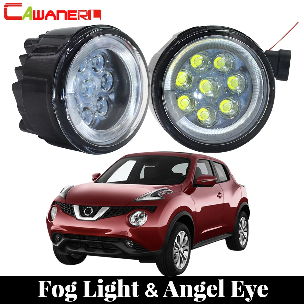 Cawanerl For Nissan Juke F15 Hatchback 2010 2014 Car LED Fog Light