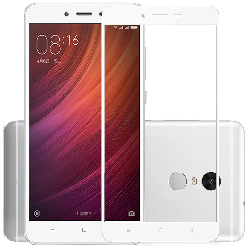 ZUCZUG полное покрытие закаленное стекло для Xiaomi Redmi 4 4A 4Pro Prime Note Pro 4X защита экрана