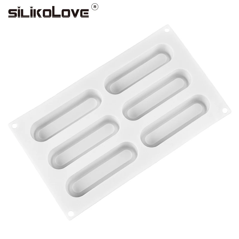 Силиконовые формы SILIKOLOVE 6 полостей форма для торта силиконовая кастрюля мусса