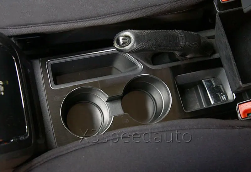 Для Jeep Компасы Patriot 2008 2015 автомобиля крышка стакана воды 3 шт. черный/серебристый 2