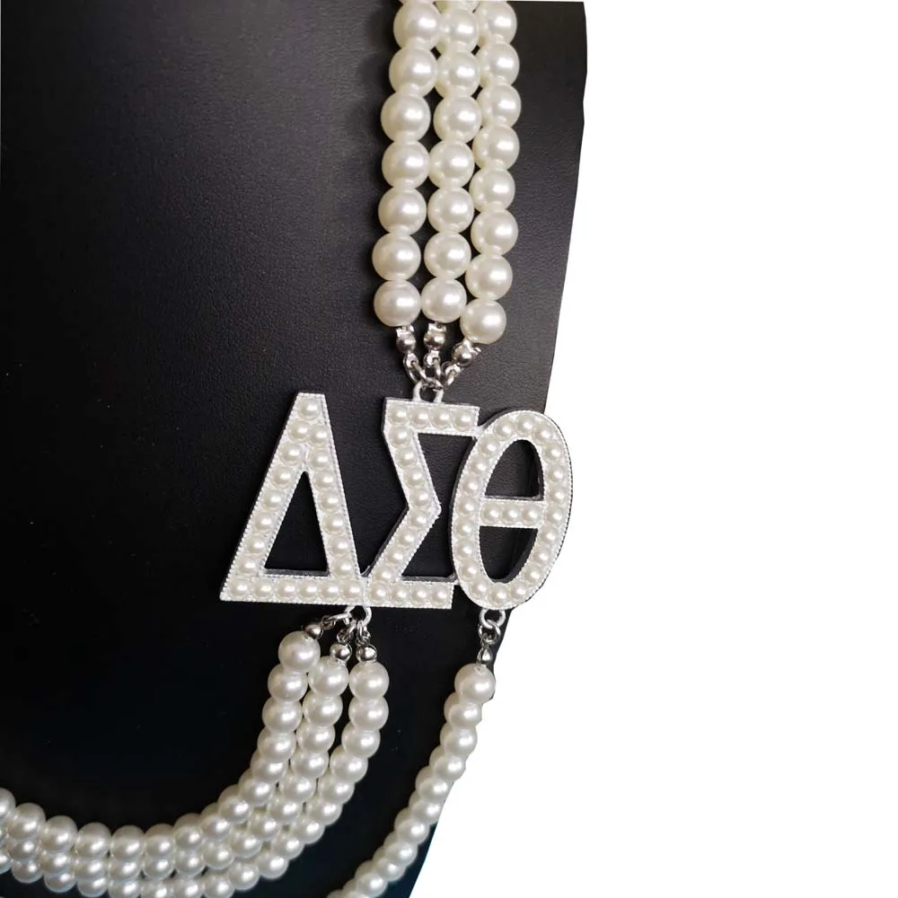 Topvekso Африканский жемчуг заказ Восточная звезда Многослойные массивные ювелирные изделия OES жемчужное ожерелье