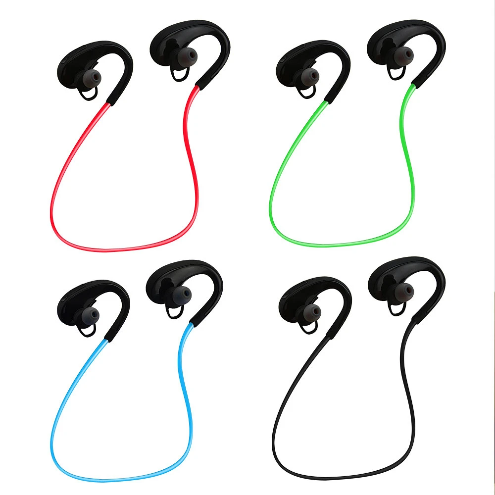 Wireless Bluetooth 4 1 Earphone Waterproof Sports Stereo Earphones Ear Hook Style Volume Control Call Music Headset For Sporter