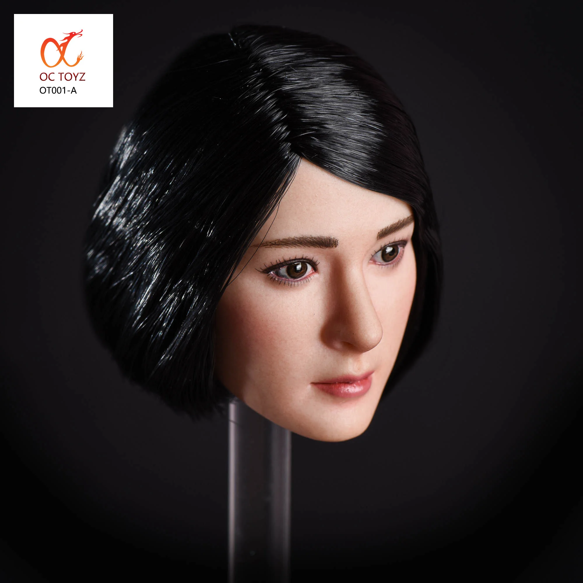 OC TOYZ 1/6 Scale Asian Famous Star Head Sculpt OT001 Similar to Yangmi Carving Model for VERYCOOL TTL Play toy JIAOU DOLL | Игрушки и