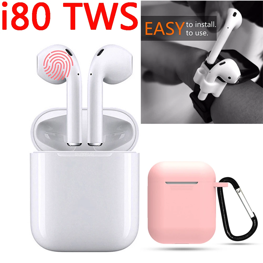 

New i80 TWS 1:1 i80tws pop up PK w1 chip Bluetooth ear Earbuds Wireless LK TE9 Earphone PK i10 i20 i30 tws i13 i14 i15 i16 tws