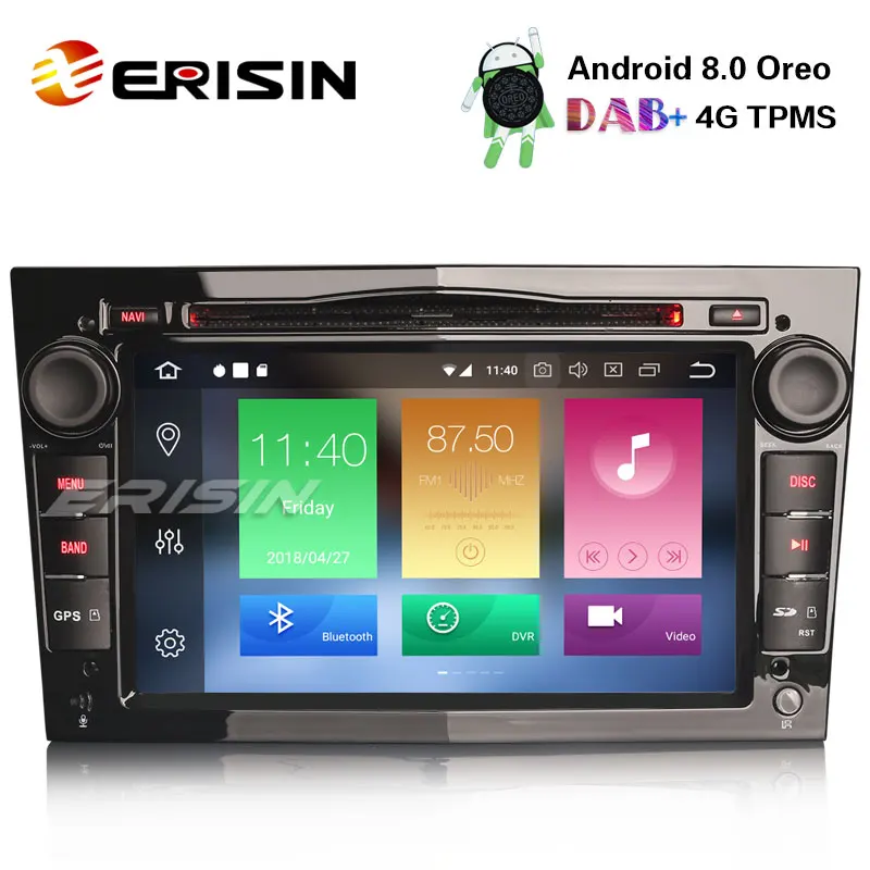 Android 11.0 Auto Estéreo Radio DAB Tpms Gps Navi Bt Para Opel Astra H Corsa Vectra 