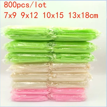 

Jewelry Bag 800pcs/lot 7x9 9x12 10x15 13x18cm Drawstring Organza Gift Bag pouch ,Favor Wedding Pouches Party Gift Packaging Bags