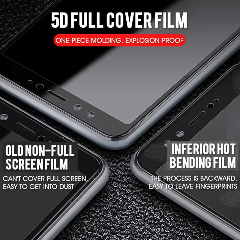 Закаленное стекло 5D 9H для huawei honor 8x Защитное экрана 10 lite 9i 9 x8 8 защитная