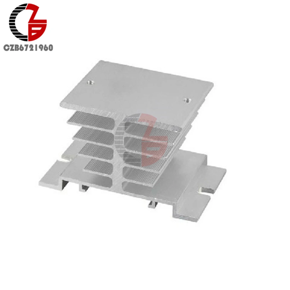 DC-AC твердотельный накопитель, релейный коммутационный модуль SSR-10DA SSR-25DA SSR-40DA SSR-50DA 10A 25A 40A 50A 3-32 В/24 в пост-380 V полупроводниковое реле 10DA 25DA 40DA 50DA