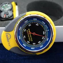 BKT381 4in1Multifunction Водонепроницаемый Компас Барометр высотомер термометр для Альпинист профессиональных военных Пеший Туризм Открытый
