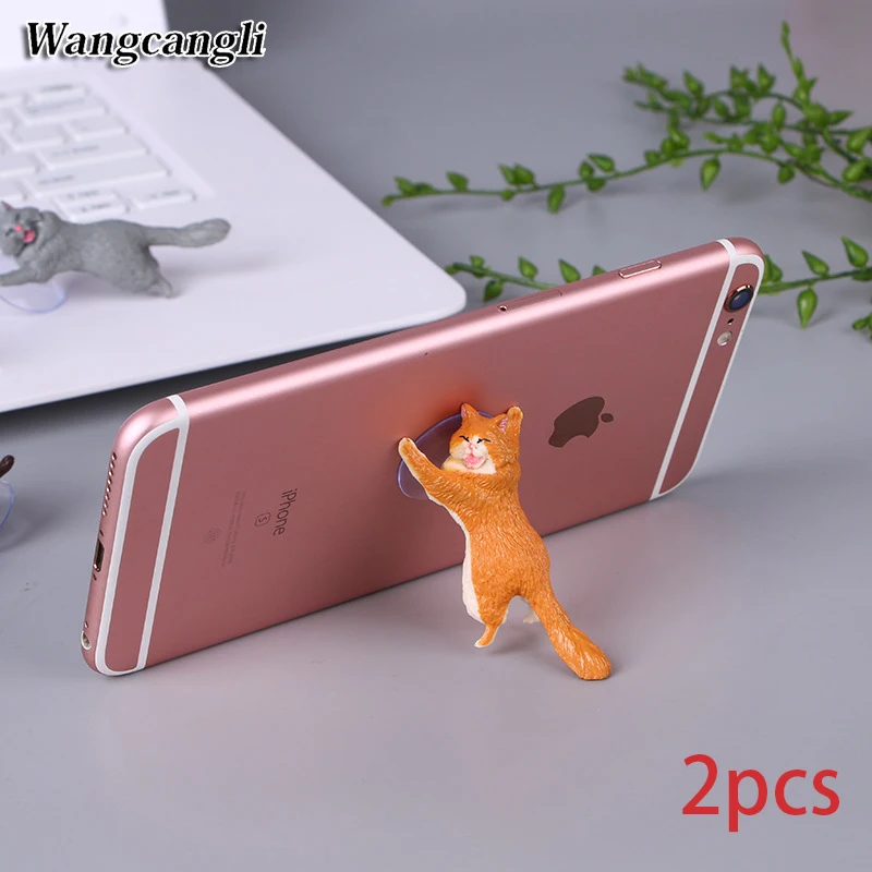 2piece Cat cup Suction cellphone holder for your mobile