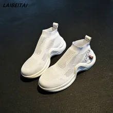 Women Sneakers Vulcanized Shoes Sock Footwear Sports Running Shoes City Jogging Outdoor Walking Shoes high Increasing