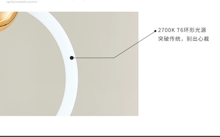 Постмодерн Nordic led круг подвесной светильник столовая Бар для коридора, рабочего кабинета одноголовая кровать кухня подвесной светильник