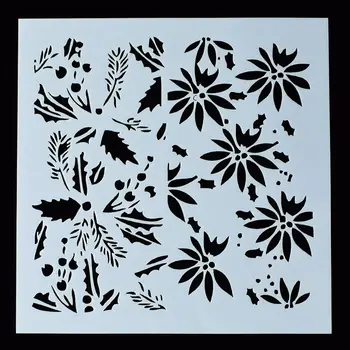 

1PC Various Leaf Flower Shaped Reusable Stencil Airbrush Painting Art DIY Home Decor Scrap booking Album Crafts
