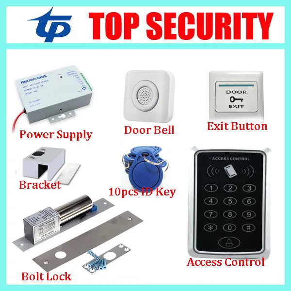 

Free shipping cheap single door access controller 125KHZ RFID card smart card access control reader system