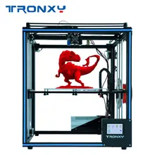 Tronxy X5SA 3d принтер DIY набор большой размер полностью металлический 3," сенсорный экран Высокая точность автоматическое выравнивание PLA нити питания