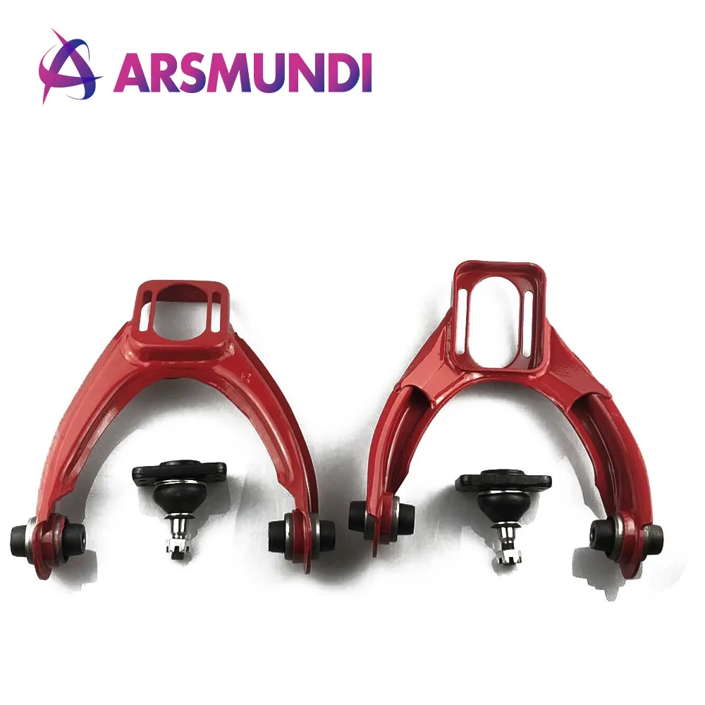 

Adjustable (L&R) Front Upper Control Arm Camber Kit For HONDA CIVIC EK 96-00 RED