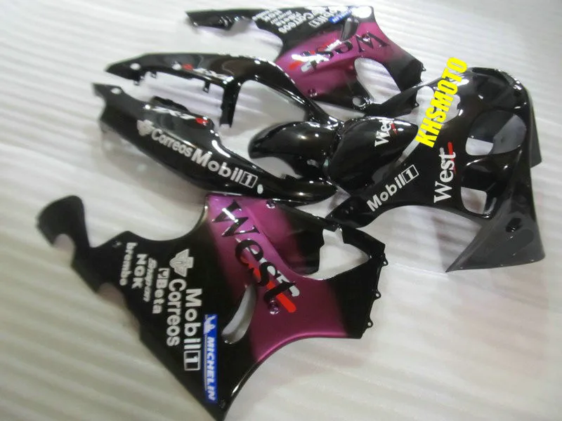 

ABS Purple black Fairing kit for KAWASAKI Ninja ZX7R 96 99 00 03 ZX 7R 1996 2000 2003 Motorcycle Fairings set+7gifts KE03