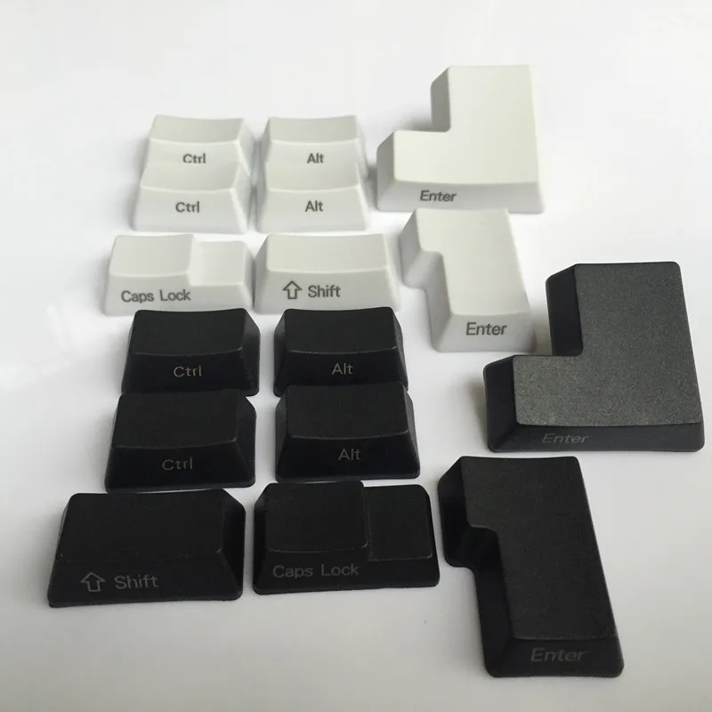 OEM профиль белый черный толстый pbt пустой Печатный специальный набор клавишных