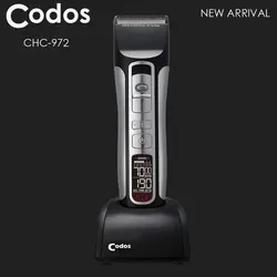 Codos супер Codos Профессиональный Перезаряжаемые машинка для стрижки волос для парикмахера салона 2600mA волос триммер Керамика резак для резки