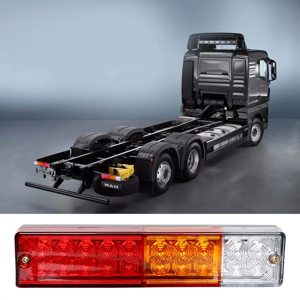 Itimo 2pcs Dc 12v Led Truck Tail Light Reversing Running