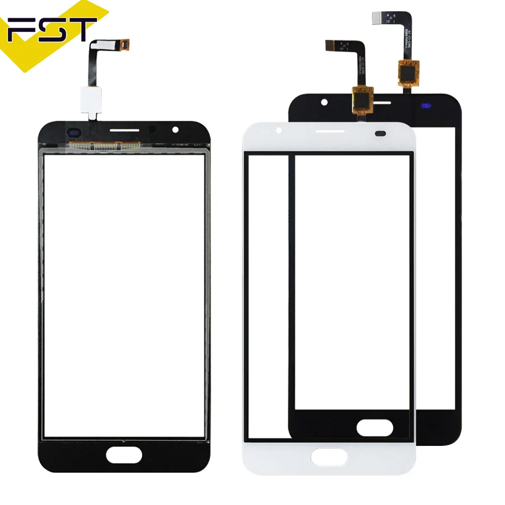 Touch Screen Panel For Ulefone Power 2 Touch Screen Glass Digitizer Panel Lens Sensor 5.5'' Mobile Phone Touch Adhesive