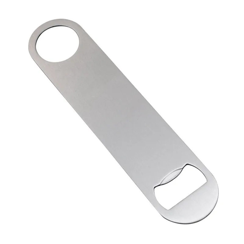Buy Stainless Steel Flat Bottle Opener, 7 Inch from
