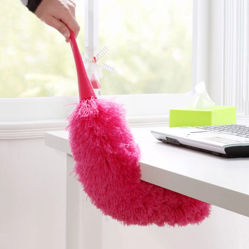 Soft Microfiber Duster Brush Dust Cleaner Static Anti Dusting Brush